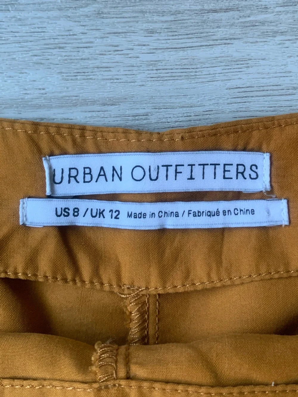 Urban Outfitters Utopia Pleated Side Zip Shorts Size 8